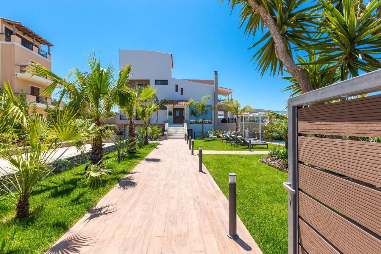 Villa Anemeli - Luxury Pool Villa With Gorgeous Seaview Kissamos Ngoại thất bức ảnh