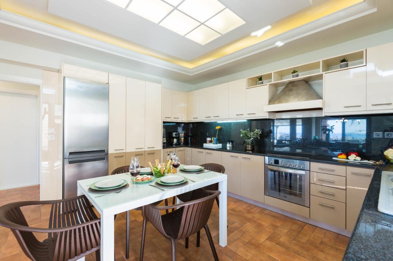 Villa Anemeli - Luxury Pool Villa With Gorgeous Seaview Kissamos Ngoại thất bức ảnh